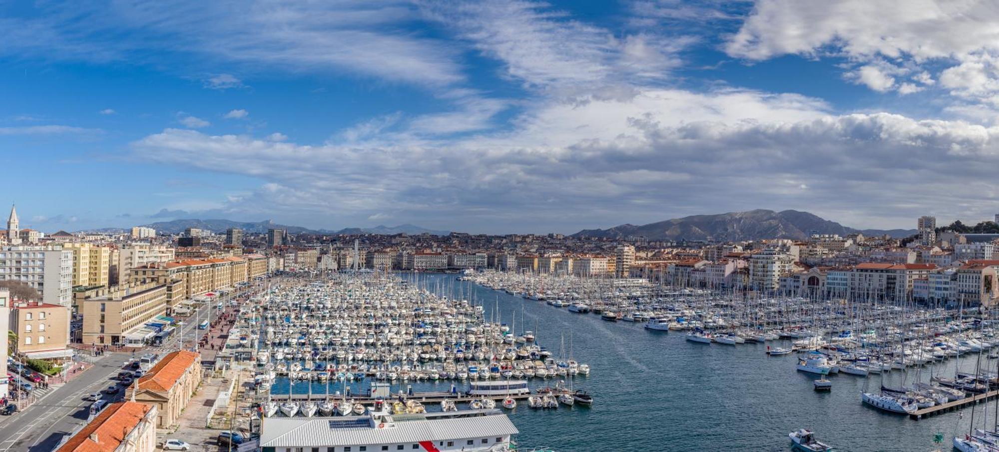 Ferienwohnung Le Balcon Du Vieux-Port-Amazing Sea View Marseilles Exterior foto